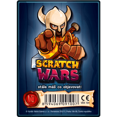 Scratch Wars - Karta Hrdiny