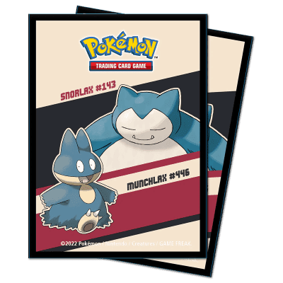 Pokémon UP: GS Snorlax Munchlax - Deck Protector obaly na ka