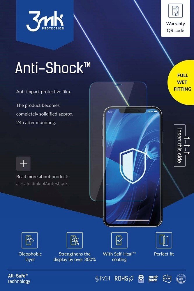 3MK Aio Anti Shock Phone 5ks Wet