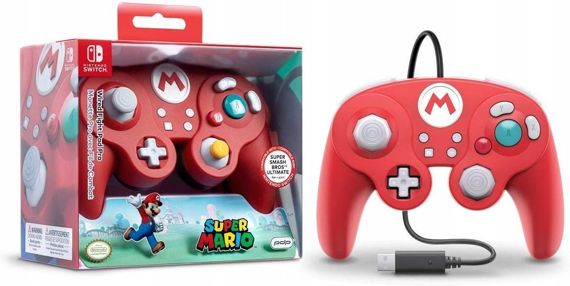 Pdp Switch Wired Fight Pad Pro Mario