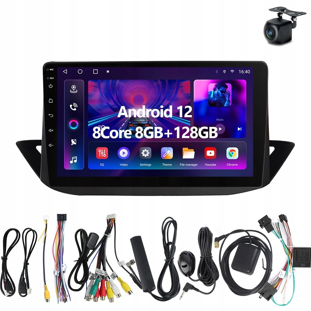 2DIN rádio Android Peugeot 308 2010 2011-2016 8G