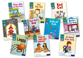 Read Write Inc. Phonics Book Bag Books: Green Set 1 Storybooks Mixed Pack of 10 (Bradbury Adrian)(Multiple copy pack)