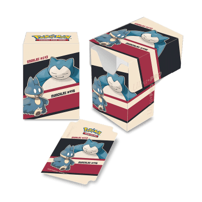 Pokémon UP: GS Snorlax Munchlax - Deck Box krabička na 75 ka