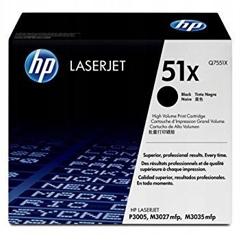Toner Hp 51X Q7551X 13k Bk Originál