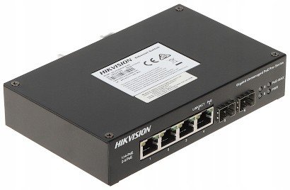 Switch Poe DS-3T0506HP-E/HS 4-PORT Sfp Hikvisio