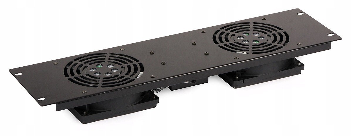 Panel 2 ventilátorů A19-2W pro rackovou skříň