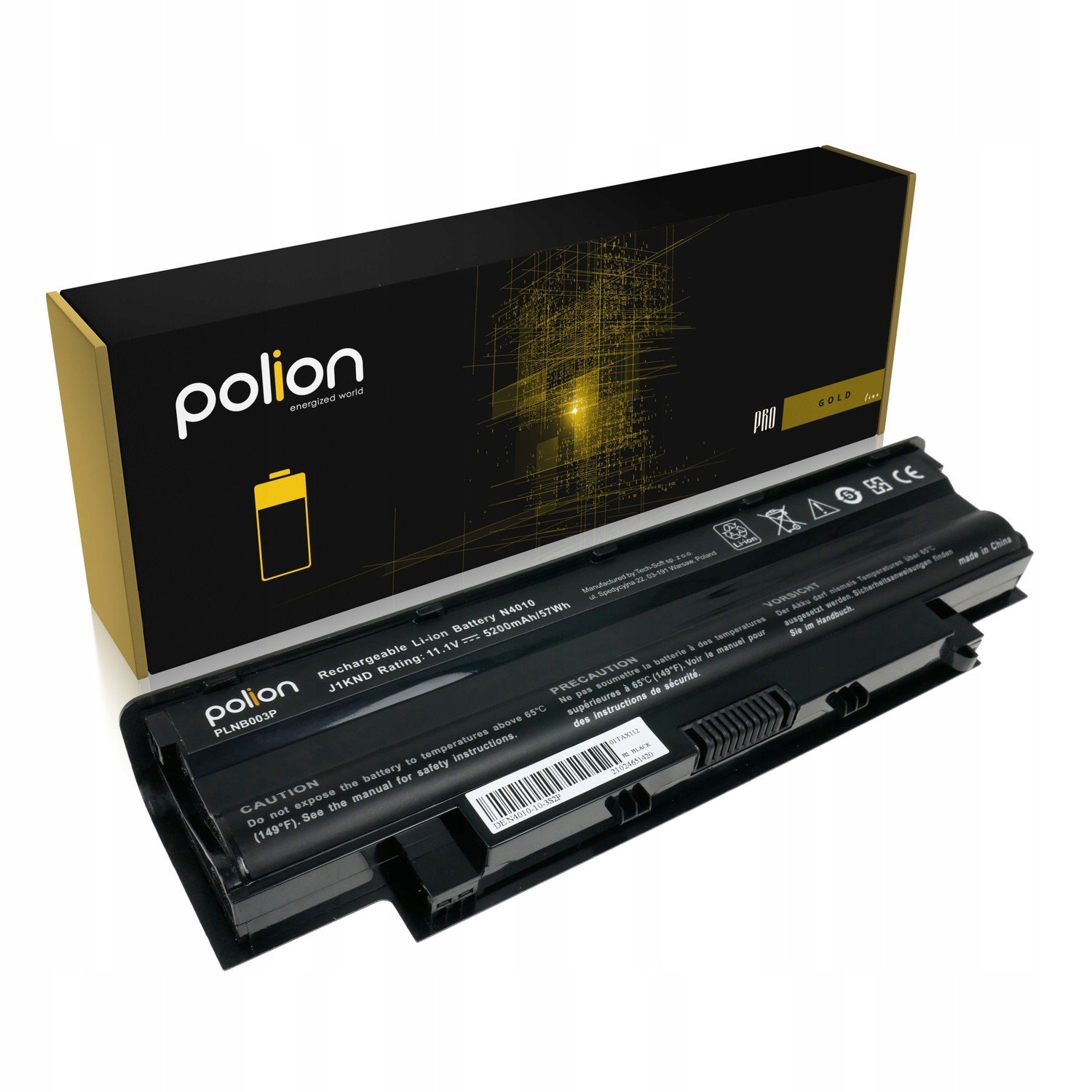 Baterie J1KND pro Dell články Samsung 5200mAh