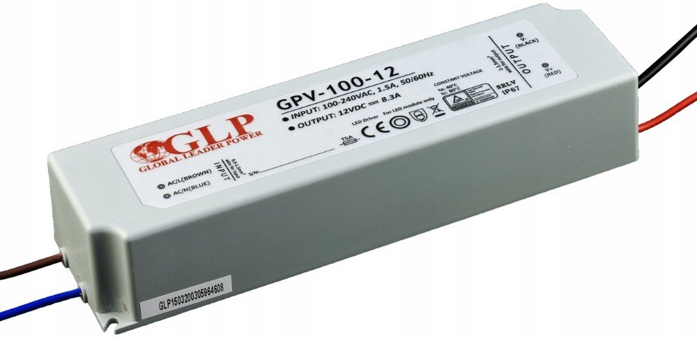 Led Napájecí Zdroj IP67 24 V 100 W Glp