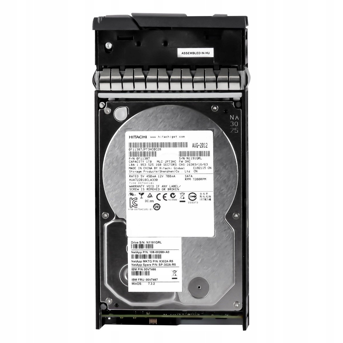 NetApp 108-00268+A0 1TB 7.2K 32MB Sata II 3.5''