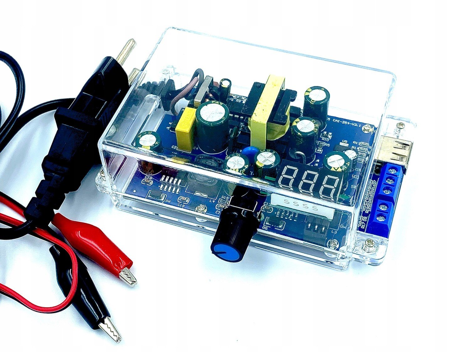 Laboratorní napájecí zdroj nastavitelný LM2596 1.2V-24V