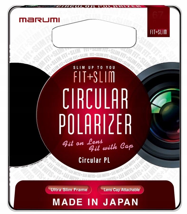 Polarizační filtr Marumi Fit+Slim Circular pl 67