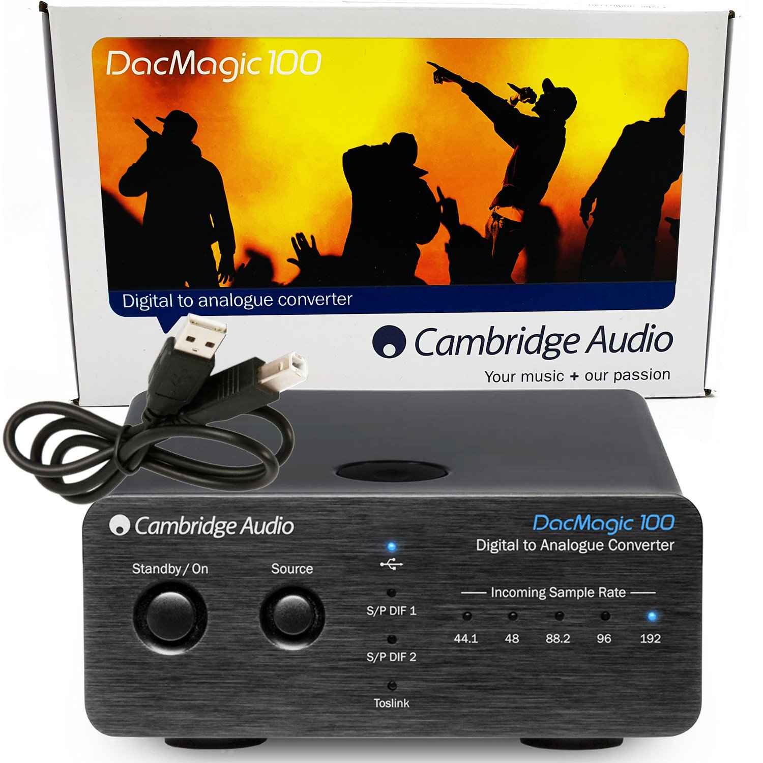 Cambridge Audio DacMagic 100 (Černá Černá) Dac