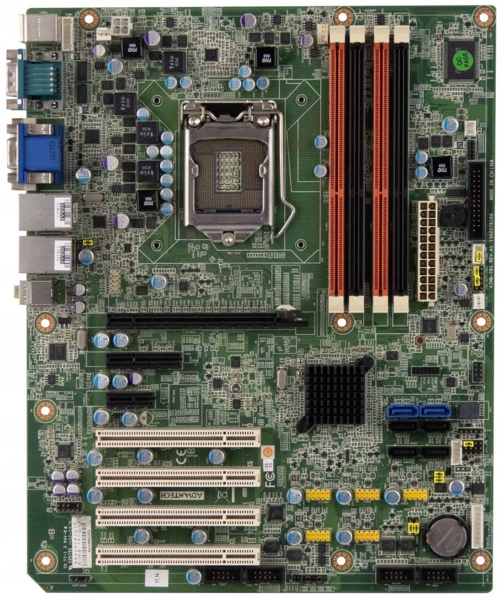 Advantech AIMB-781QG2 str. 1155 DDR3 PCIe Pci