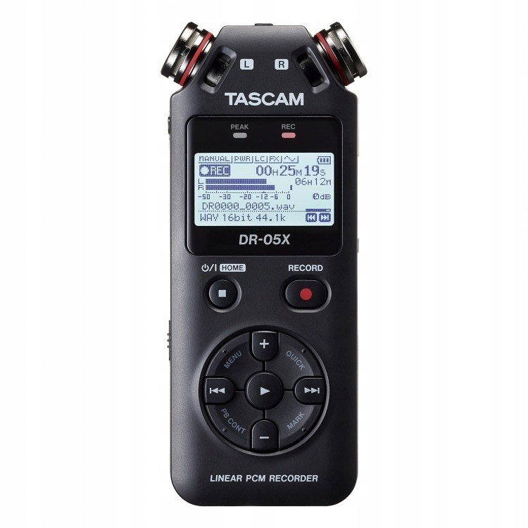 Tascam DR-05X audio rekordér černý