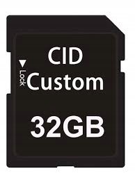 32GB variabilní paměťová karta CID