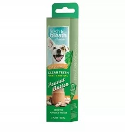 Tropiclean Clean Zubní gel pro psa 59ml Peanut