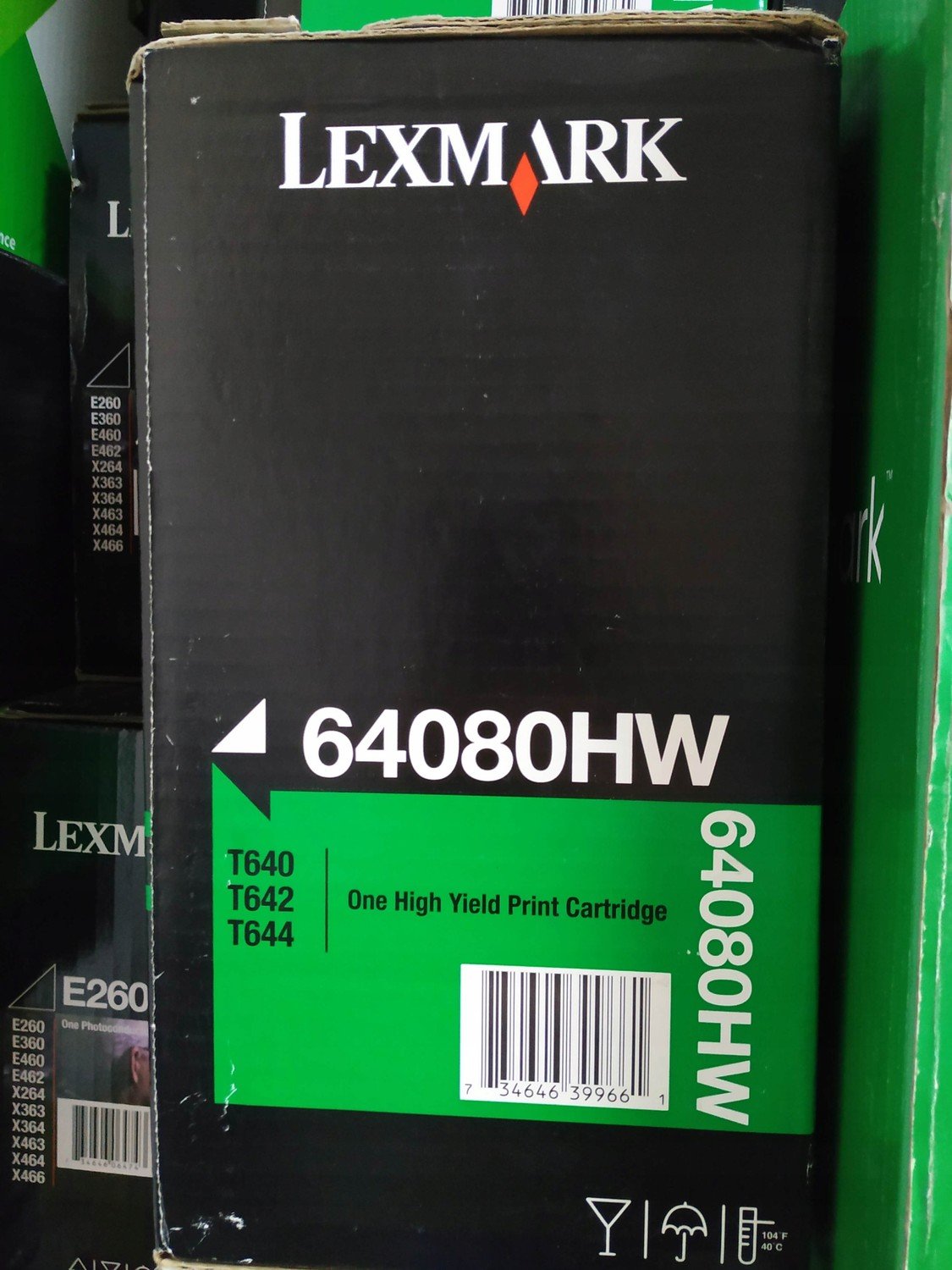 Toner Lexmark 64080HW originál T640 T642 T644 Příležitost