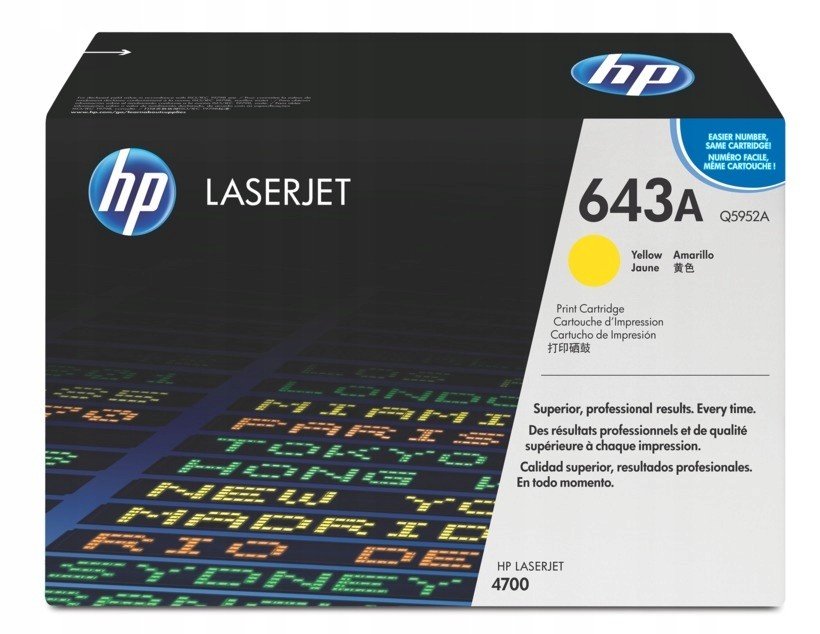 Toner Hp HPQ5952A žlutá