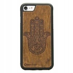 Dřevěné Pouzdro Pro Iphone 8/7 Hamsa Imbuia Case