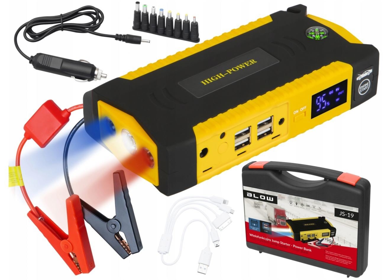 Powerbanka Jump Starter Booster Rozběh 12V 16800mAh