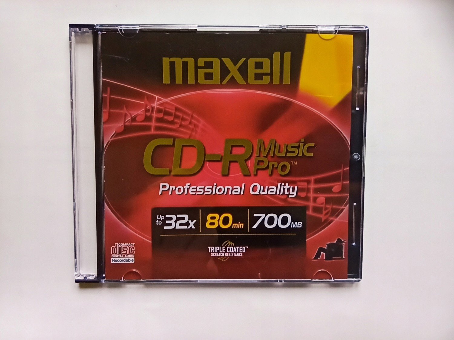 Maxell Music Cd-r Audio Pro 2 slimcase CD 10ks