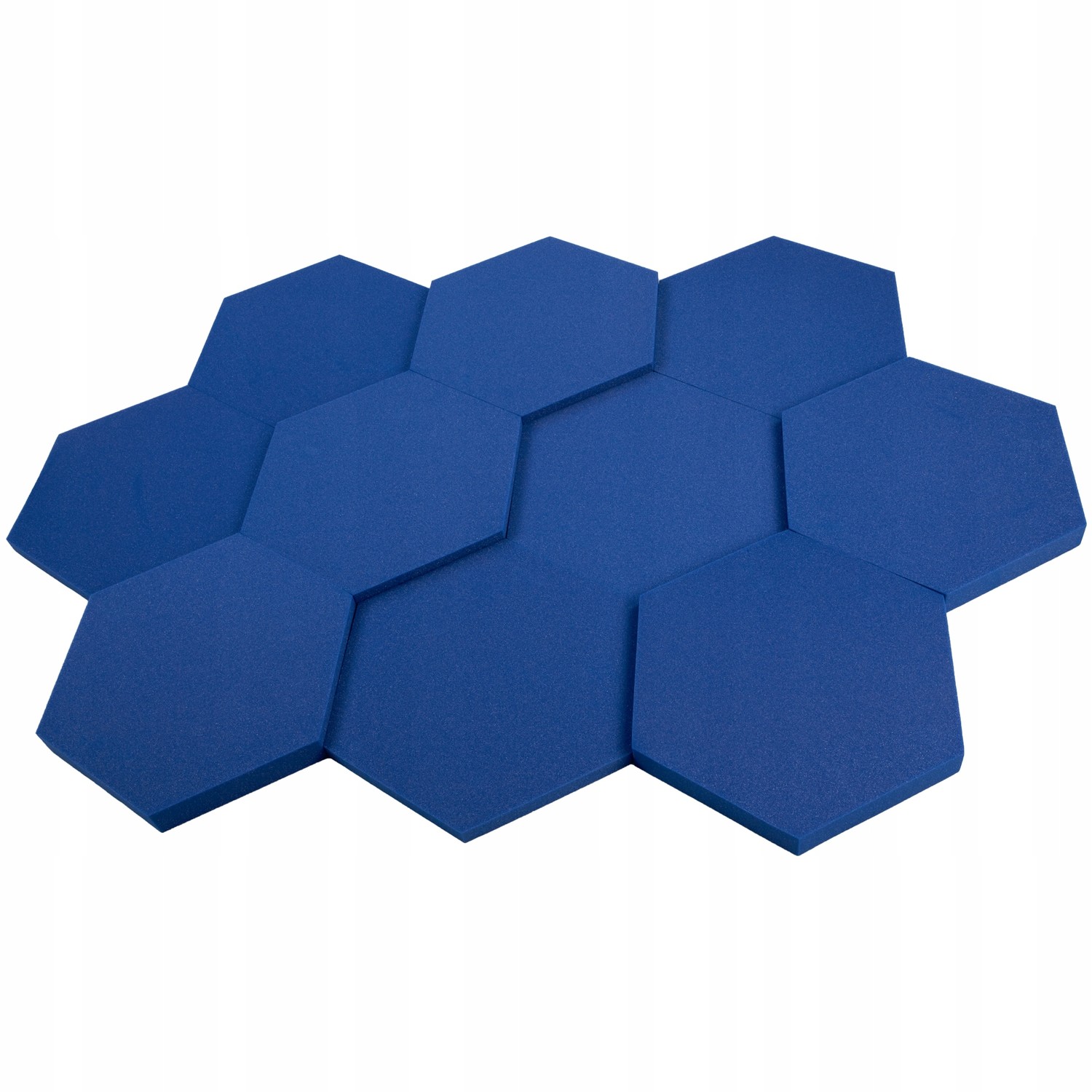 Akustické pěny panely Hexagon 3cm a tloušťka 5cm