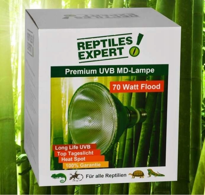 Reptiles Expert Uvb lampa Mh 70W Flood