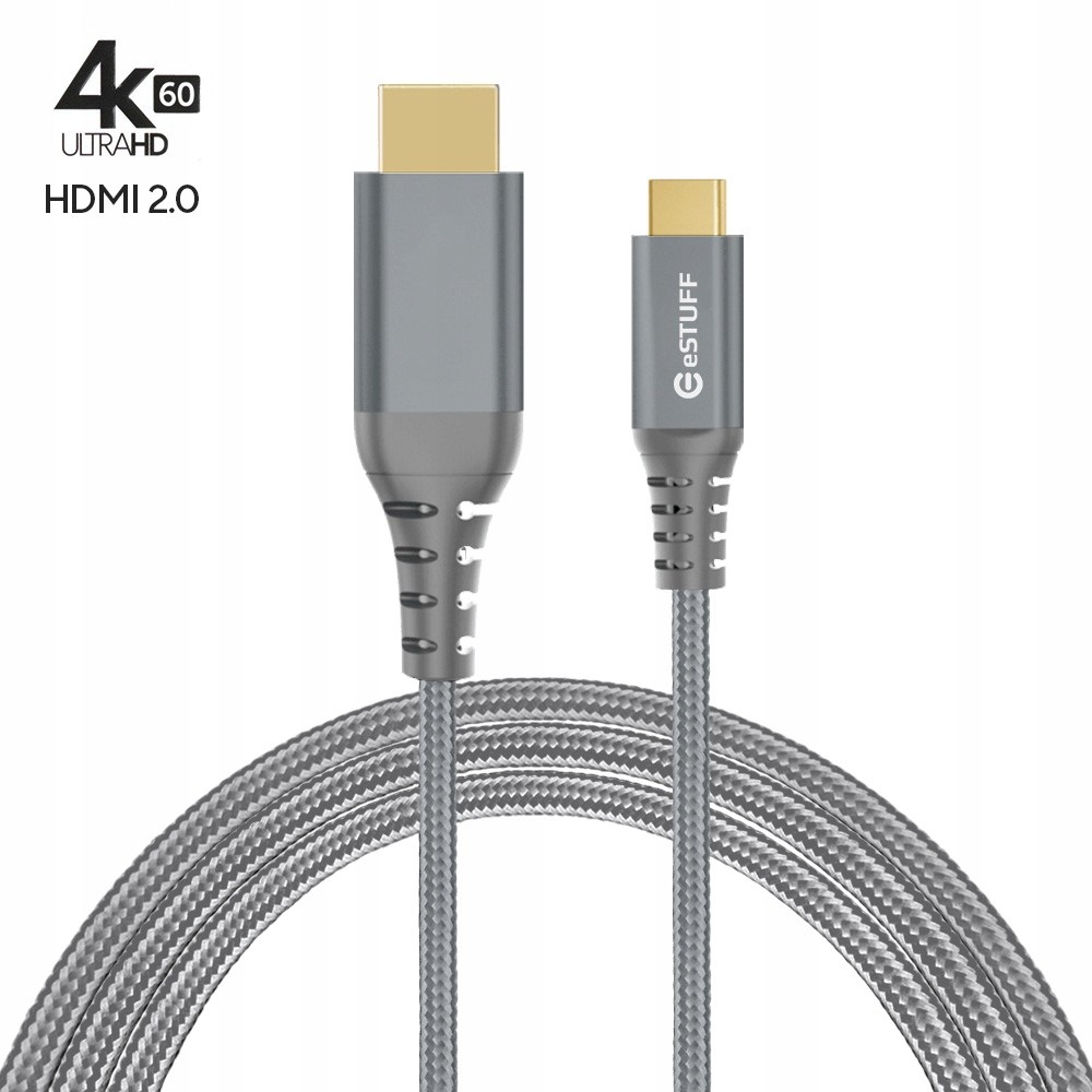 Estuff ES607102 Redukční kabel Usb-c/hdmi, s podpo