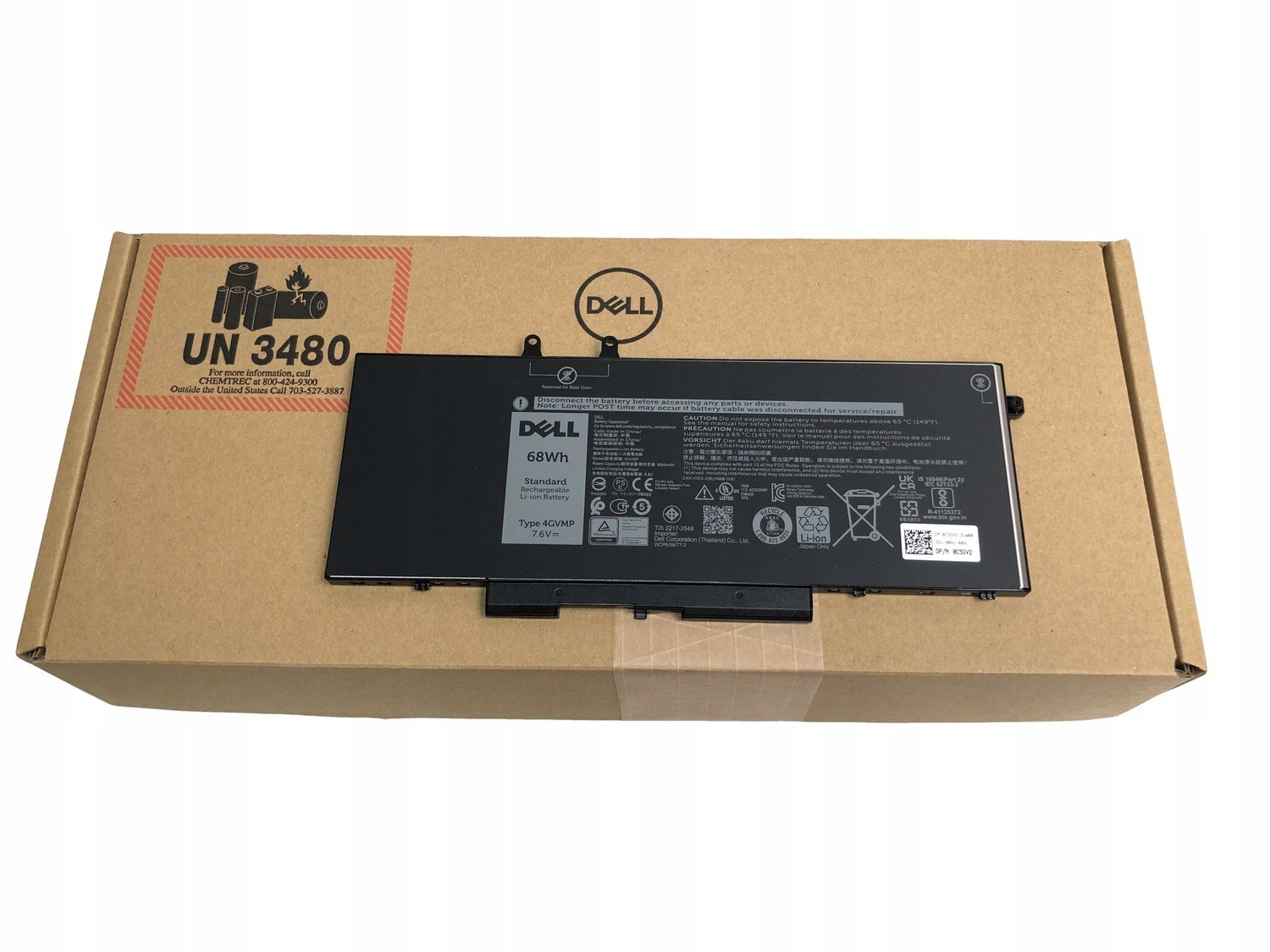 Dell 4GVMP 68Wh nový originální Precision 3540