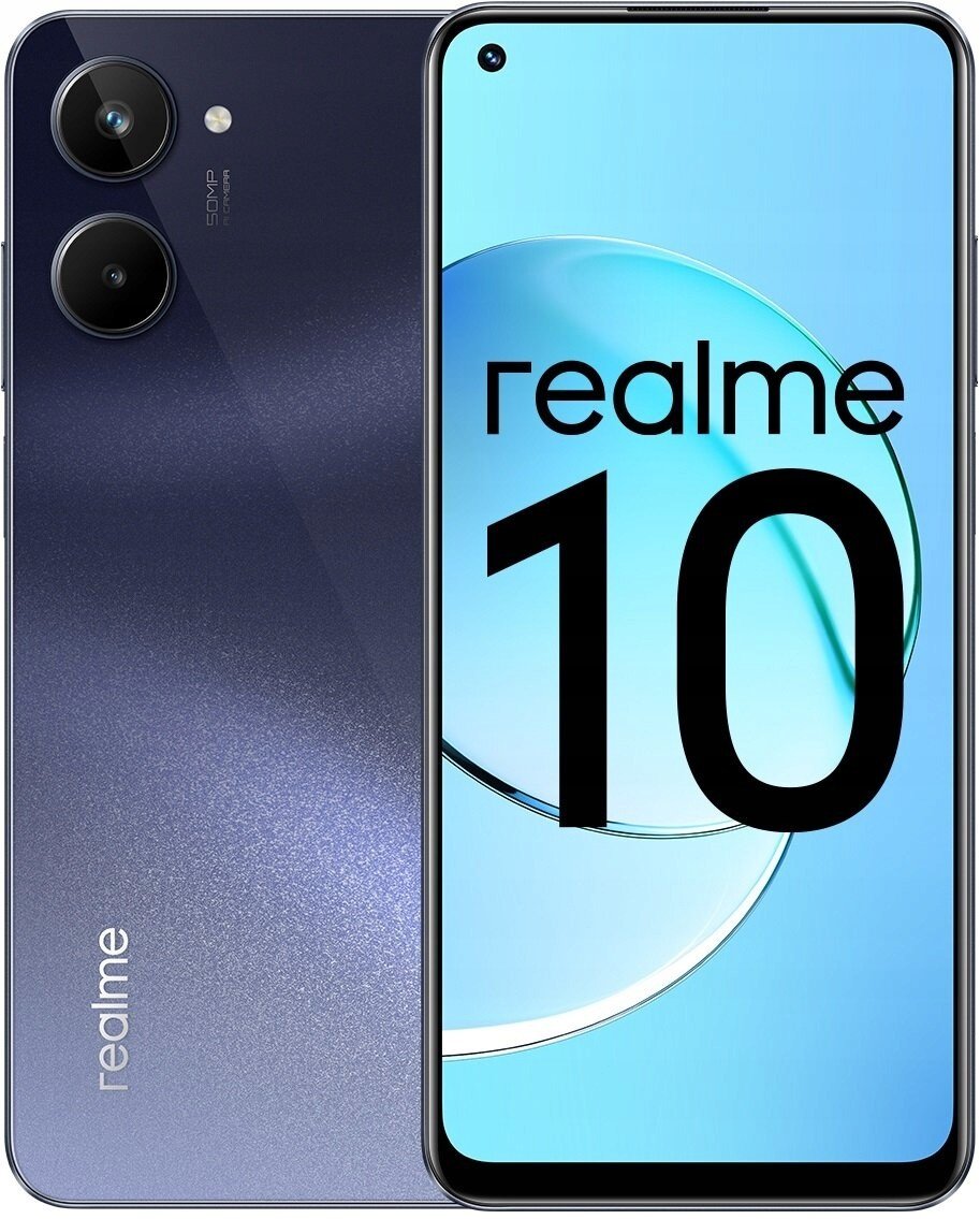 Chytrý telefon Realme 10 8GB/128GB Černý