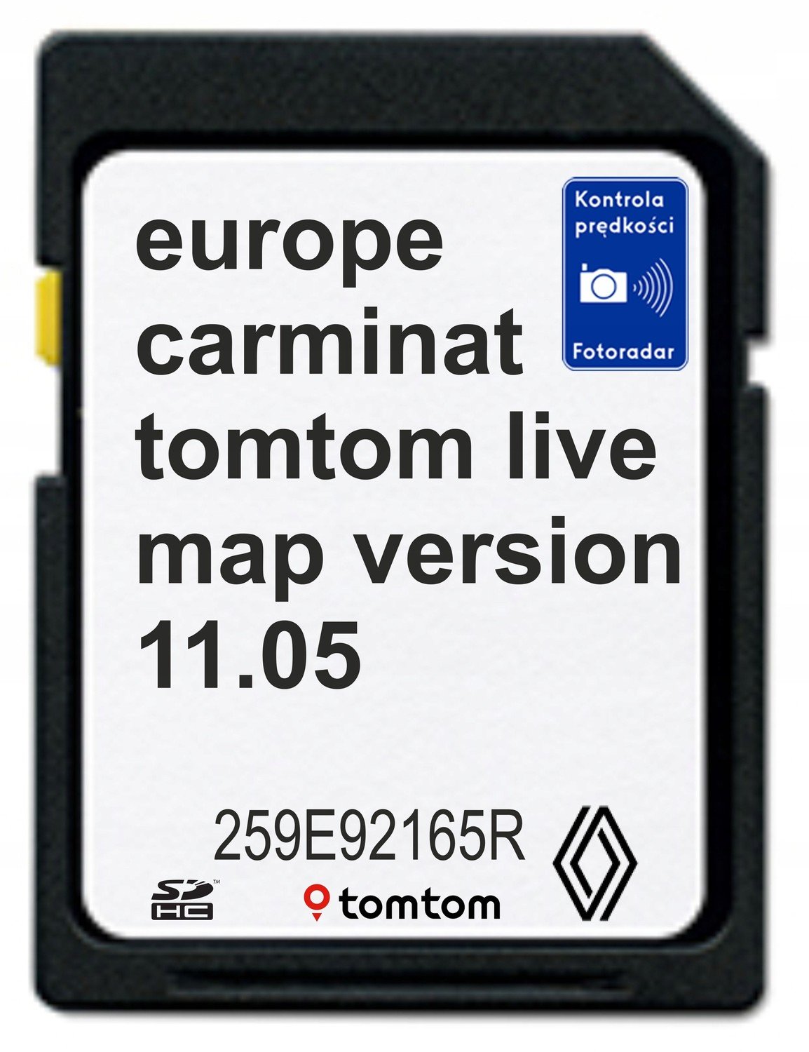 Mapa Tomtom Carminat Live 2024 Renault Megane Clio