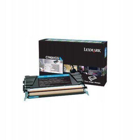 Originální Toner Lexmark C746A1CG (cyan)