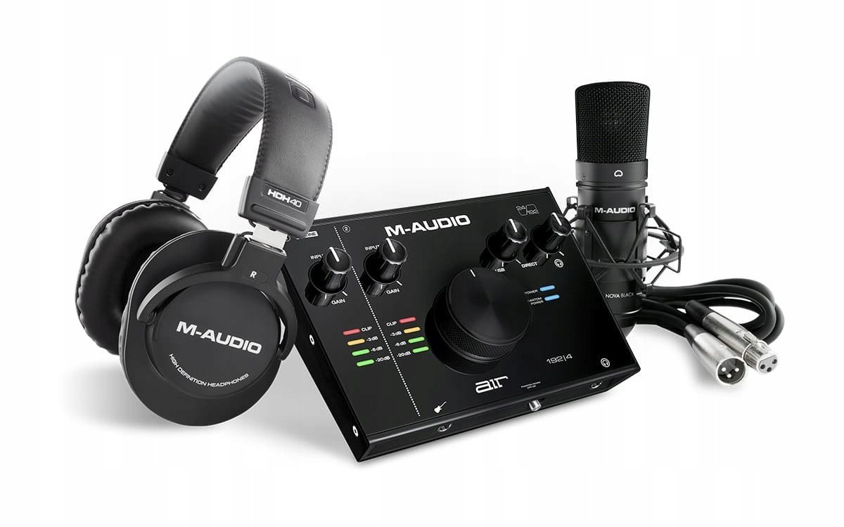 M-audio Air 192/4 Vocal Studio Pro výrobní sada