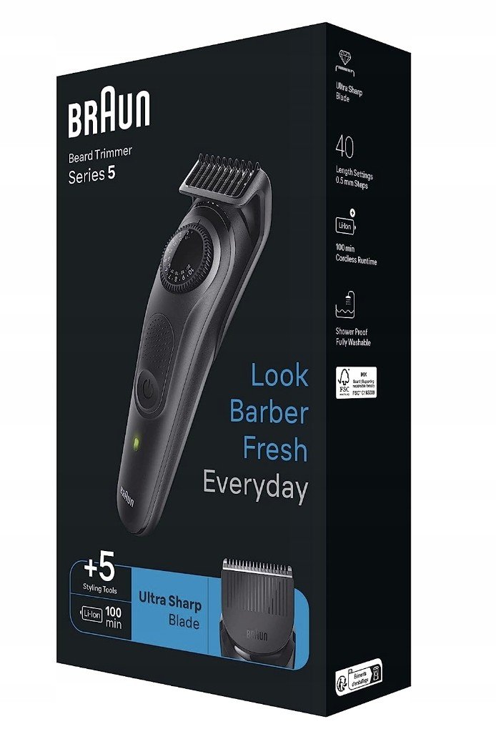 Holicí strojek Braun BearTrimmer Series 5 BT5430