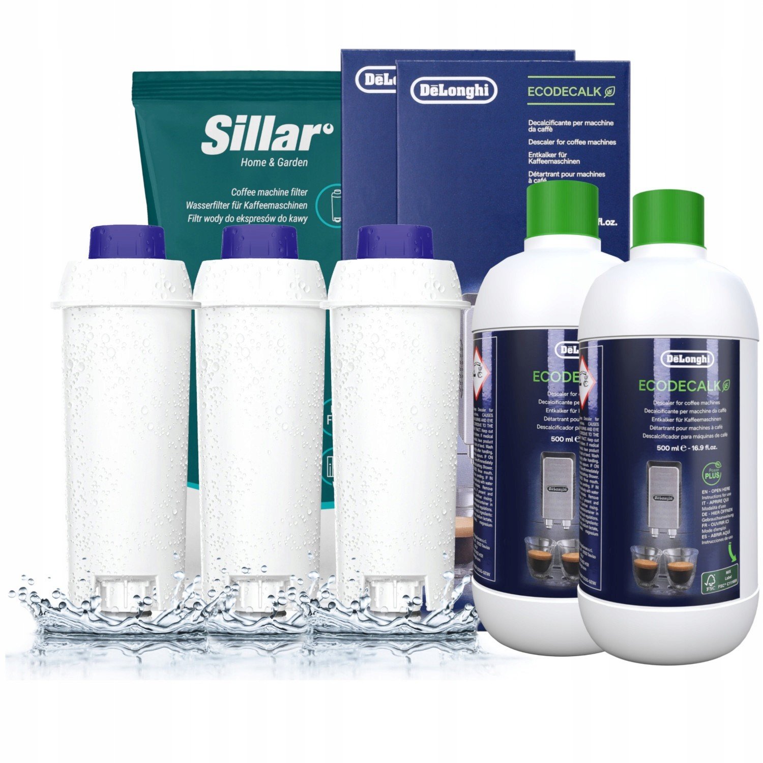 Delonghi 1L 3x Filtr Pro Expresu