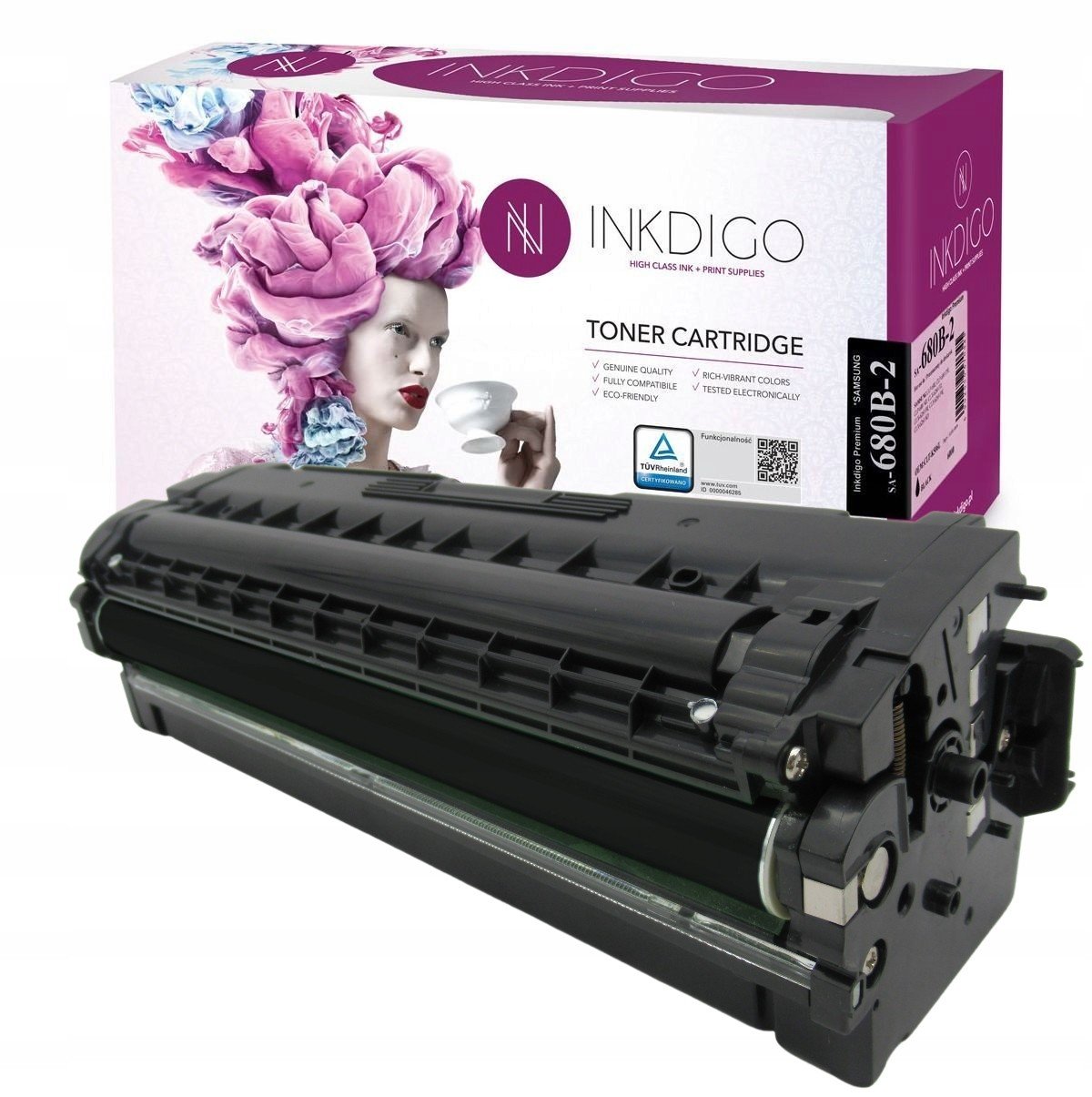 Inkdigo Tuv Toner Pro Samsung CLP-680 CLX 6260 Bk