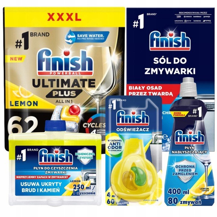 Finish Ultimate Plus 62 XL 5 produktů