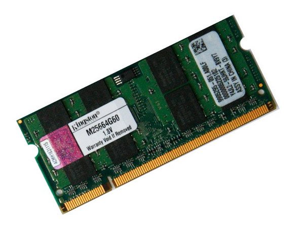 Nová operační paměť 2GB DDR2 Sodimm 800MHz Kingston