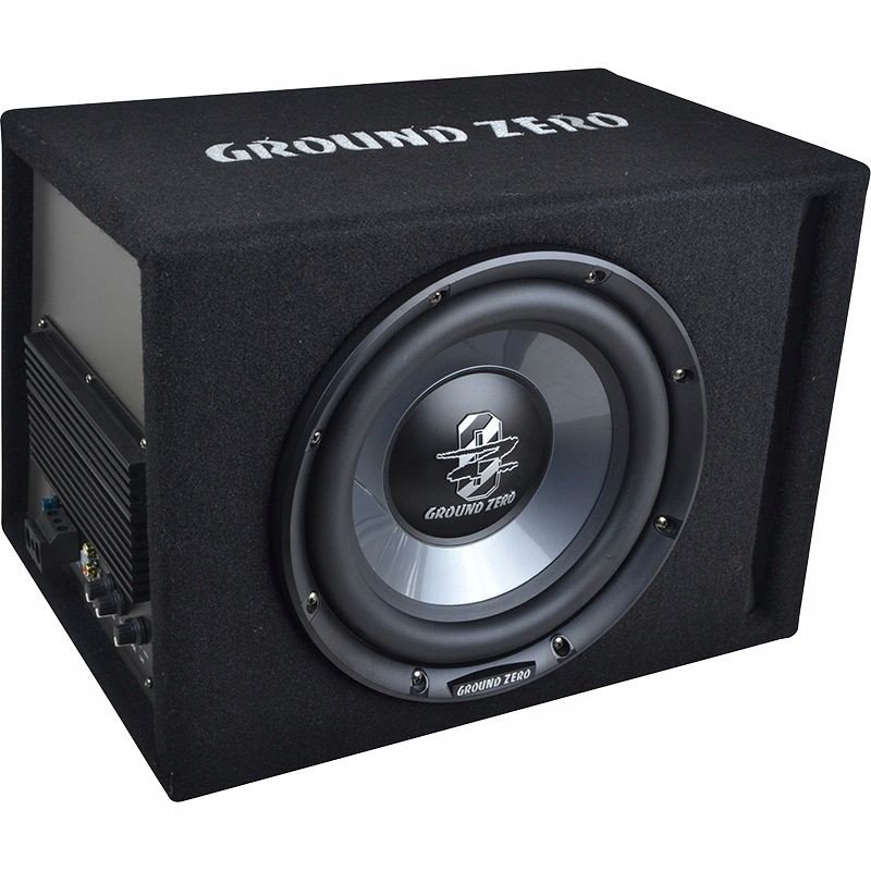 Ground Zero Gzib 250XBR-ACT subwoofer aktivní 25cm