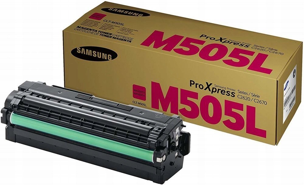 Toner Hp CLT-M505L červená (purpurová)