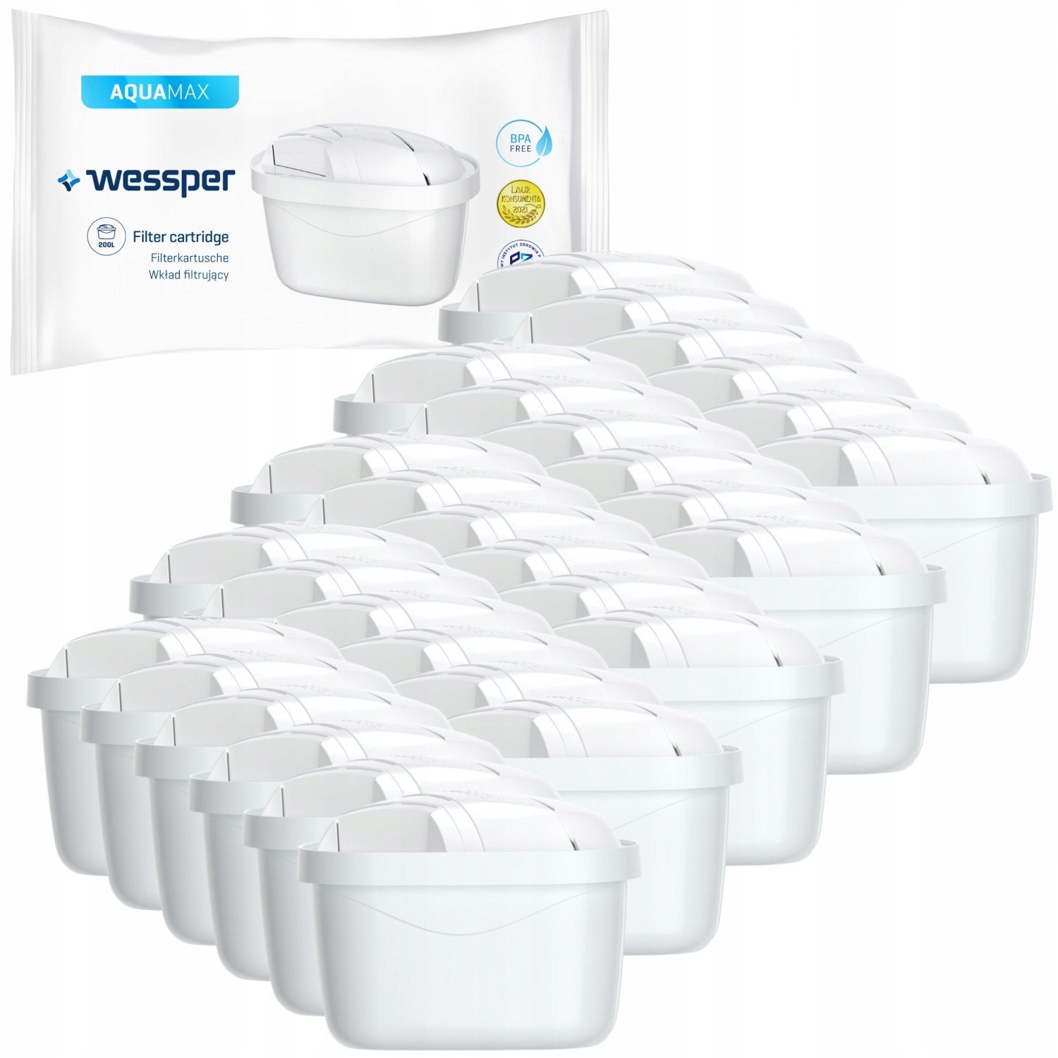 30X Wessper Aquamax Filtr Pro Filtrační Konvice