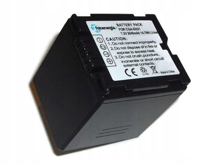 Baterie Fotoenergia pro Panasonic CGA-DU21