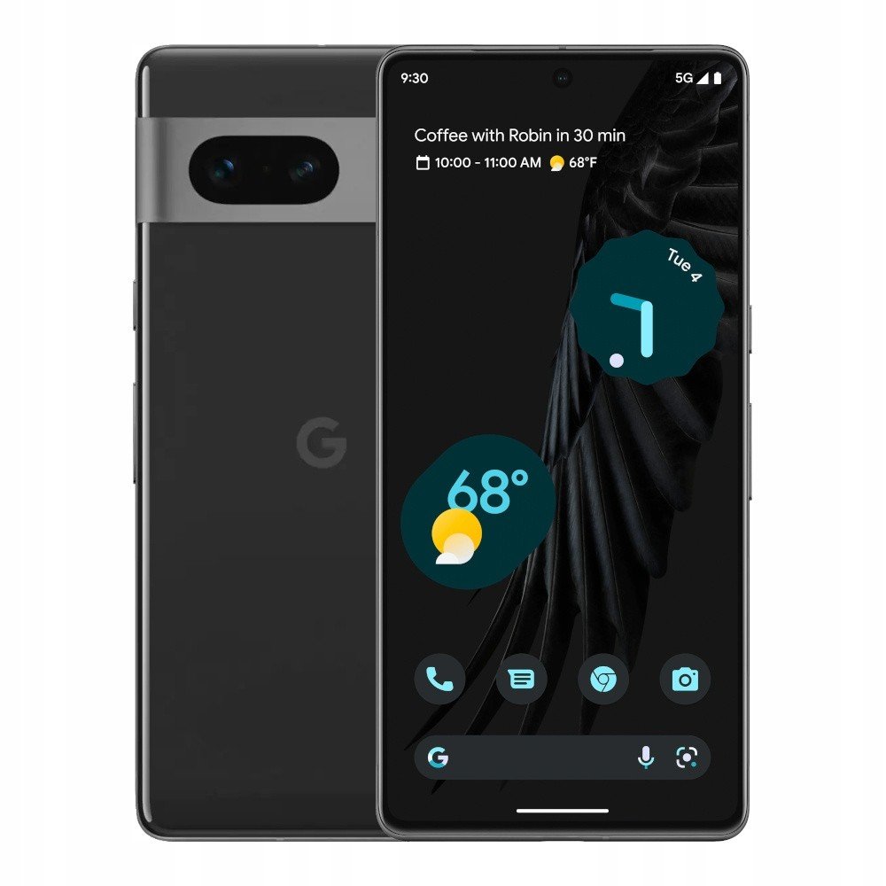 Chytrý telefon Google Pixel 7 8/128 Gb 5G Nfc černý