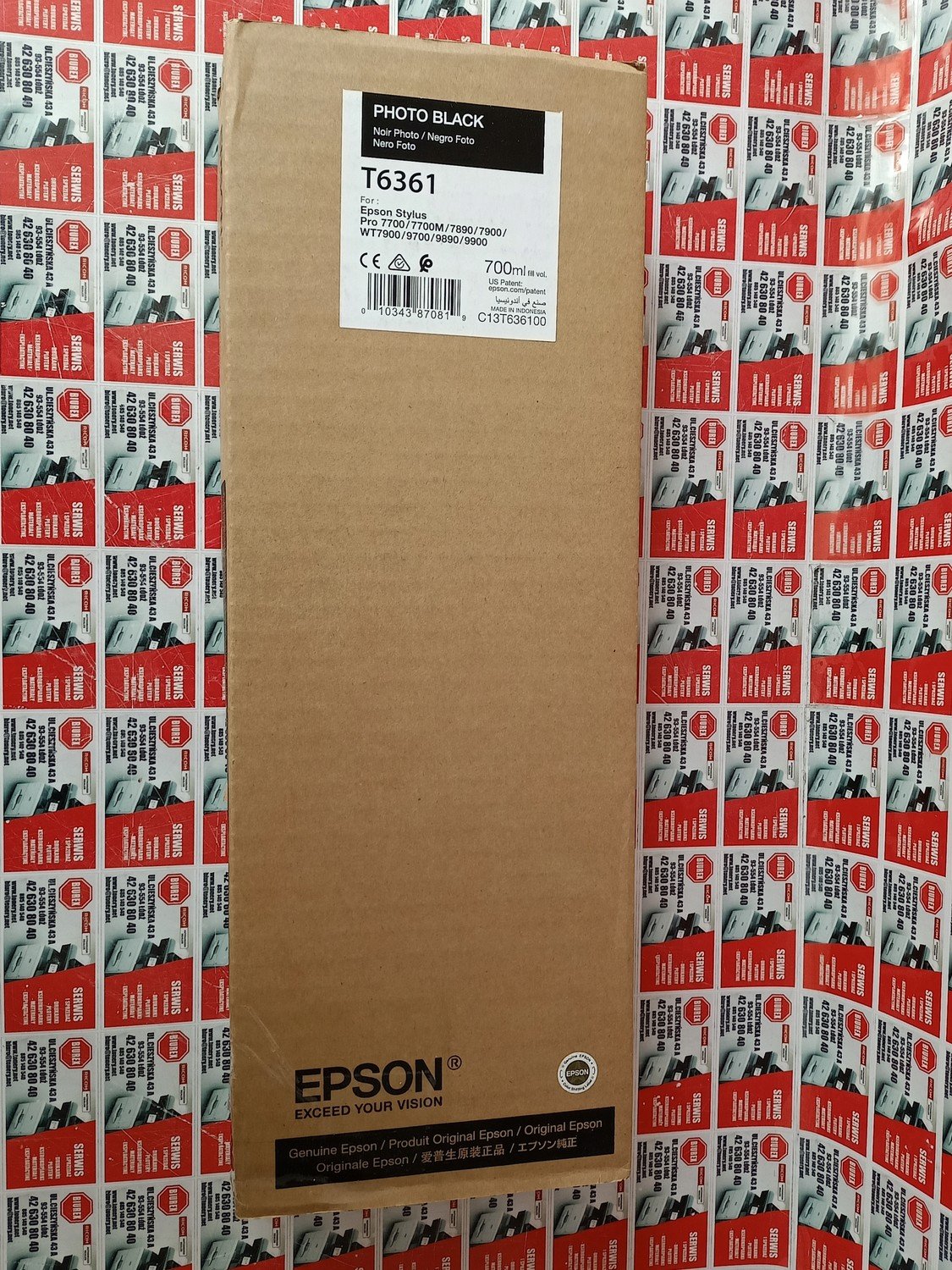 Inkoust Epson T6361 pro Stylus Pro 7700 Black oryg