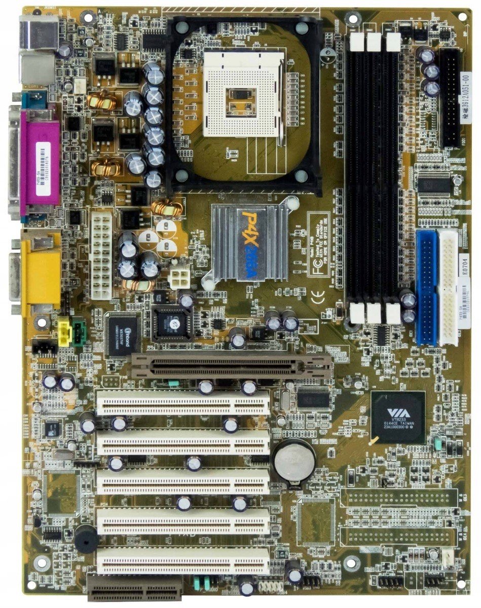 Via P4XB-SA s478 Ddr Via P4X266 Agp Pci