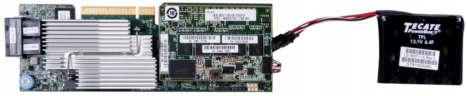 Cisco 74-12862-02 A0 Sas 12Gbps Raid 1GB PCIe Bbu