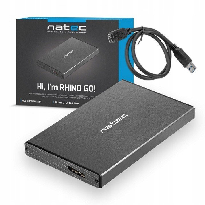 Externí přenosný disk 512GB Ssd Usb 3.0 Natec