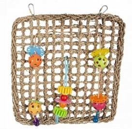 Duvo+ Hračka pro ptáky Síťka z mořské trávy