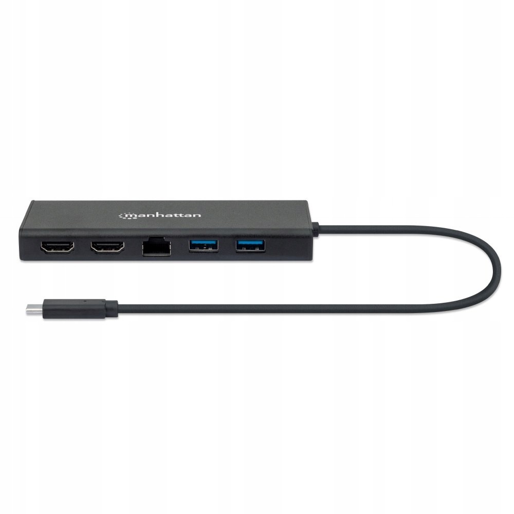 Adaptér HDMI,RJ-45,USB 3.1 Manhattan 152747