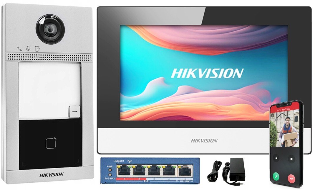 WiFi videotelefon Hikvision Furtka Brána DS-KIS604